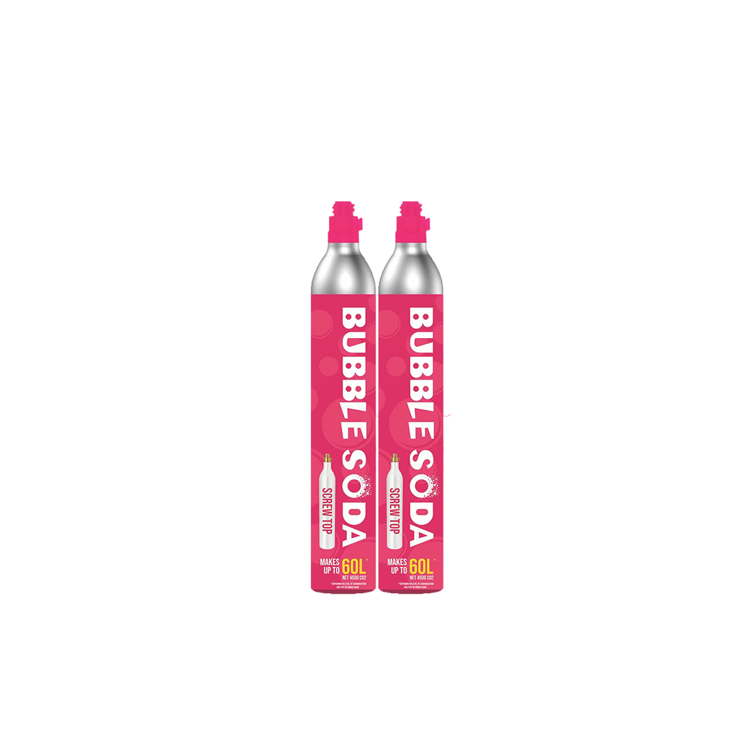 Two Co2 Filled Cylinders