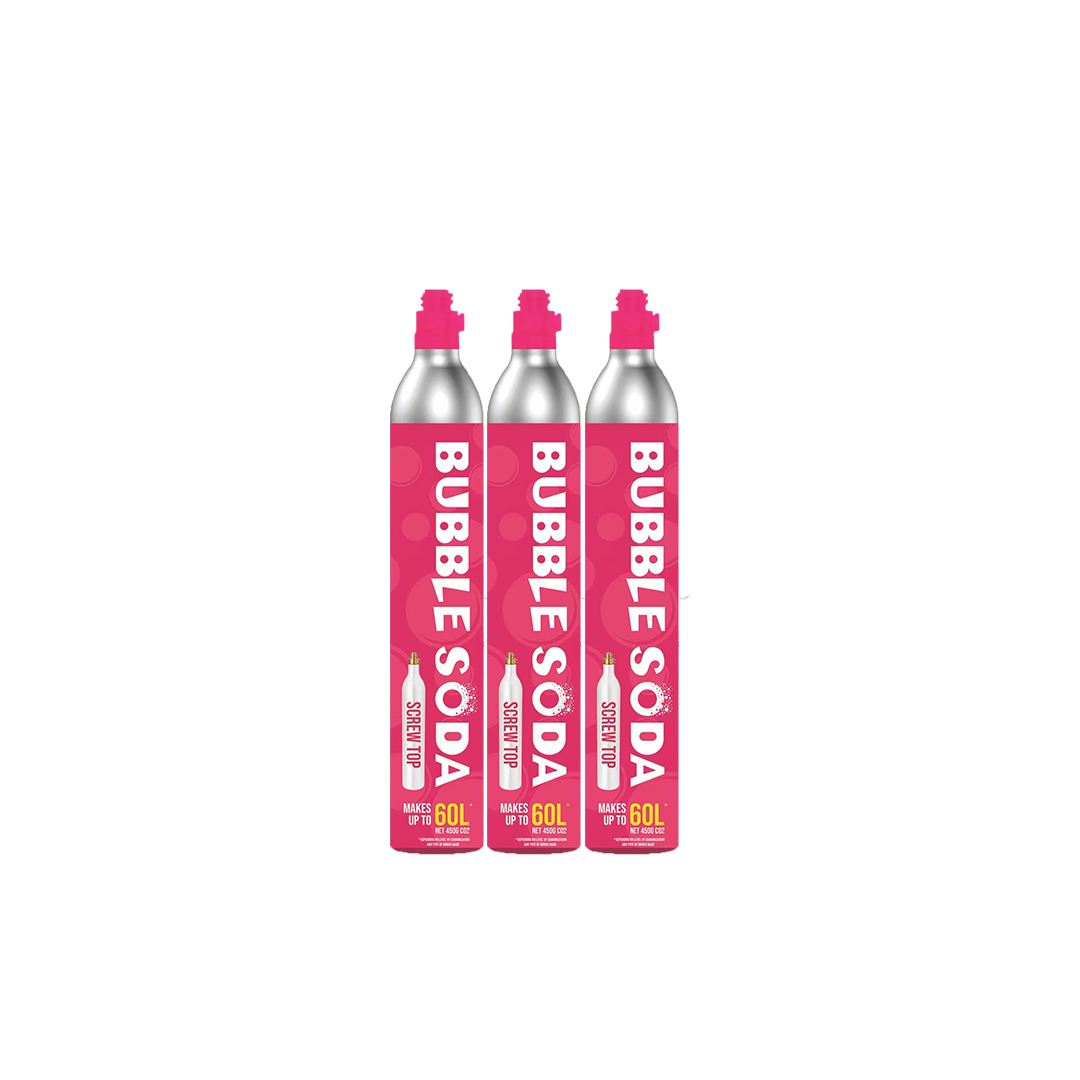 Three Co2 Filled Cylinders