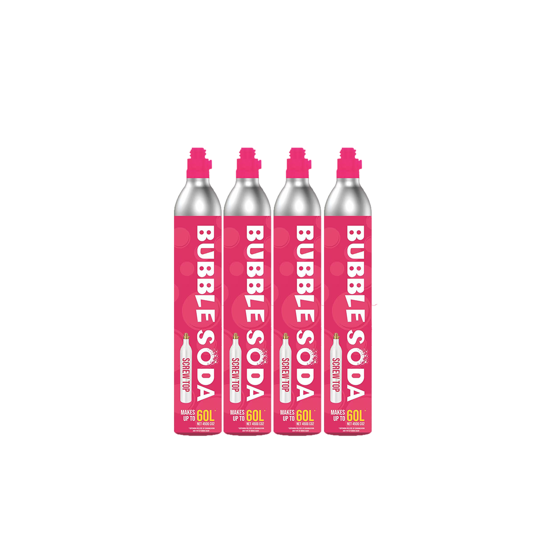 Four Co2 Filled Cylinders