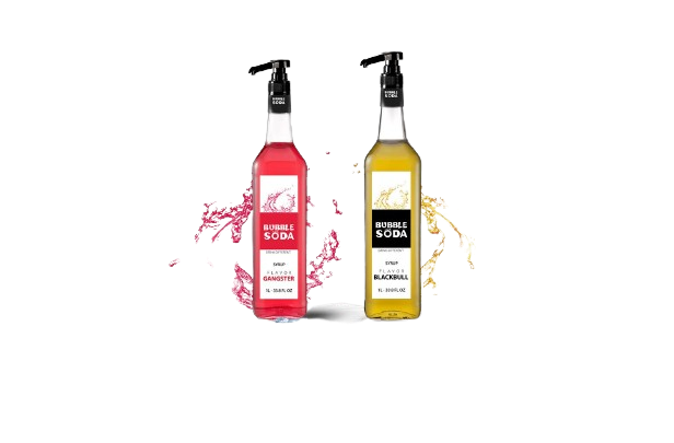 Gangster & BlackBull Energy Drink 1L Syrup Bottles Bundle