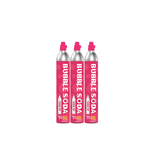 Three Co2 Filled Cylinders