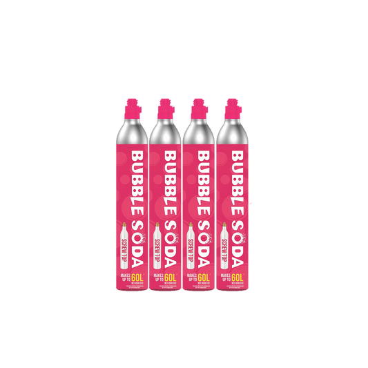 Four Co2 Filled Cylinders